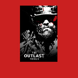 Свитшот хлопковый мужской The Outlast Trials Лиланд Койл, цвет: красный — фото 2