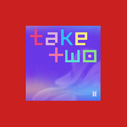 Свитшот хлопковый мужской BTS Take Two, цвет: красный — фото 2