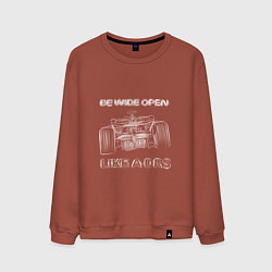 Мужской свитшот Be wide open white