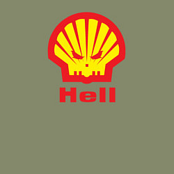 Свитшот хлопковый мужской Hell, цвет: авокадо — фото 2