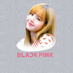 Свитшот хлопковый мужской Lisa Blackpink, цвет: меланж — фото 2