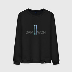 Свитшот хлопковый мужской DAMWON Gaming, цвет: черный