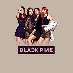 Свитшот хлопковый мужской Rose Blackpink kpop, цвет: миндальный — фото 2