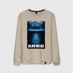 Мужской свитшот История Алана Вейка