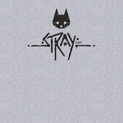 Свитшот хлопковый мужской Stray street cat, цвет: меланж — фото 2