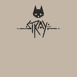 Свитшот хлопковый мужской Stray street cat, цвет: миндальный — фото 2