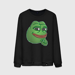 Мужской свитшот Лягушонок Пепе не доволен тобой