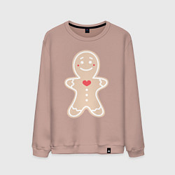 Мужской свитшот Весёлый пряничек