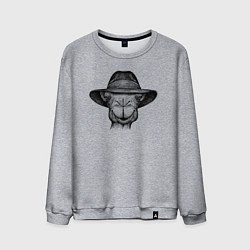 Мужской свитшот Верблюд в шляпе
