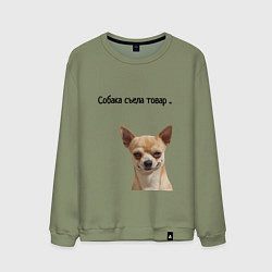 Мужской свитшот Собака съела товар