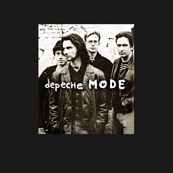 Свитшот хлопковый мужской Depeche Mode - Devotional Tour Retro 01, цвет: черный — фото 2