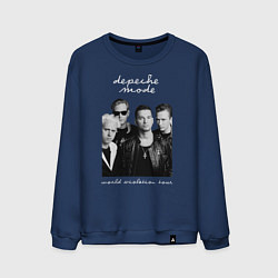 Мужской свитшот Depeche Mode World Violation Tour Band