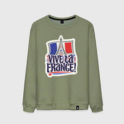 Мужской свитшот Vive la France