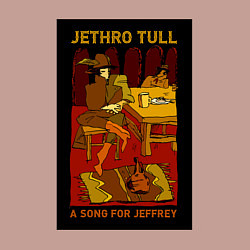 Свитшот хлопковый мужской Jethro Tull - A Song for Jeffrey, цвет: пыльно-розовый — фото 2