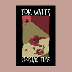 Свитшот хлопковый мужской Tom Waits - Closing Time, цвет: пыльно-розовый — фото 2