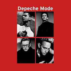 Свитшот хлопковый мужской Depeche Mode Violator 2, цвет: красный — фото 2