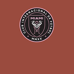 Свитшот хлопковый мужской Miami fc club, цвет: кирпичный — фото 2