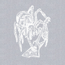 Свитшот хлопковый мужской Spider rock, цвет: меланж — фото 2