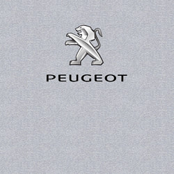 Свитшот хлопковый мужской Peugeot sport auto, цвет: меланж — фото 2