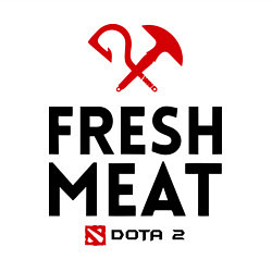 Свитшот хлопковый мужской Fresh Meat, цвет: белый — фото 2