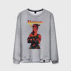 Мужской свитшот Карлах - врата балдура