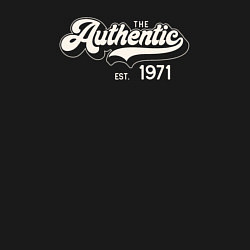 Свитшот хлопковый мужской Authentic 1971, цвет: черный — фото 2
