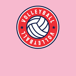 Свитшот хлопковый мужской Volleyball and volleyball, цвет: светло-розовый — фото 2