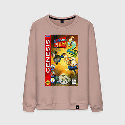 Мужской свитшот Earth worm jim 2 cover