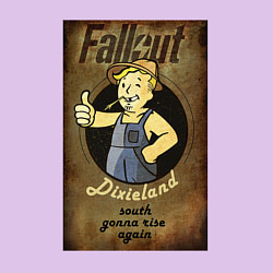 Свитшот хлопковый мужской Fallout - dixieland, цвет: лаванда — фото 2