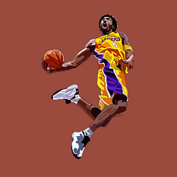 Свитшот хлопковый мужской Kobe Bryant dunk, цвет: кирпичный — фото 2