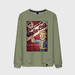 Мужской свитшот Vault boy - nuclear cola