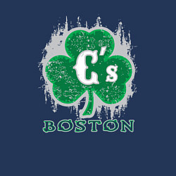 Свитшот хлопковый мужской Boston Celtics style, цвет: тёмно-синий — фото 2