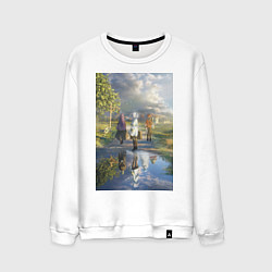 Мужской свитшот Фрирен провожающая в путь