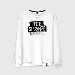 Свитшот хлопковый мужской Life is Strange Before the Storm, цвет: белый