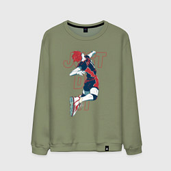 Мужской свитшот Хината Шое - Волейбол