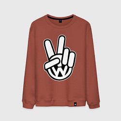 Мужской свитшот Volkswagen peace