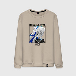 Мужской свитшот Нёвиллет в квадрате