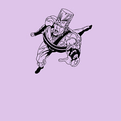 Свитшот хлопковый мужской Польнареф из ДжоДжо, цвет: лаванда — фото 2