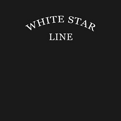 Свитшот хлопковый мужской White star line - копия дизайна экипажа на титаник, цвет: черный — фото 2