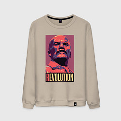 Мужской свитшот Lenin revolution