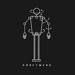 Свитшот хлопковый мужской Kraftwerk - Robot, цвет: черный — фото 2