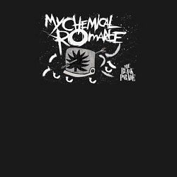 Свитшот хлопковый мужской The black parade quote, цвет: черный — фото 2