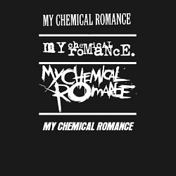 Свитшот хлопковый мужской My Chemical Romance rock band, цвет: черный — фото 2