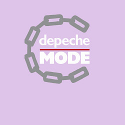 Свитшот хлопковый мужской Depeche Mode - Ring, цвет: лаванда — фото 2