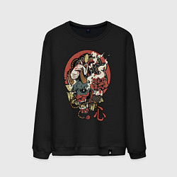 Мужской свитшот Демон - маска