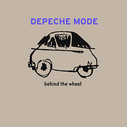 Свитшот хлопковый мужской Depeche Mode - Behind the wheel, цвет: миндальный — фото 2