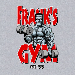 Свитшот хлопковый мужской Зал Франкенштейна, цвет: меланж — фото 2