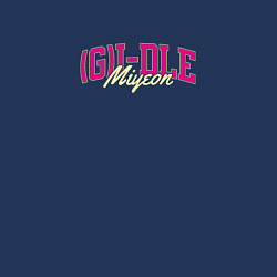 Свитшот хлопковый мужской Miyeon k-girls, цвет: тёмно-синий — фото 2