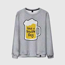 Мужской свитшот Brewtiful day