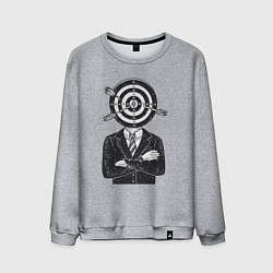 Мужской свитшот Человек дартс